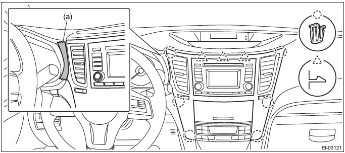 Subaru Outback. Exterior/Interior Trim