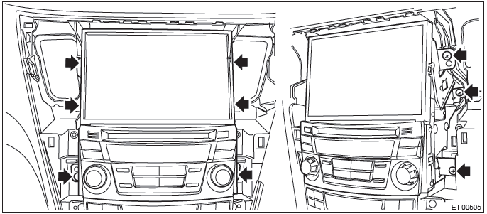 Subaru Outback. HVAC System (Heater, Ventilator and A/C)