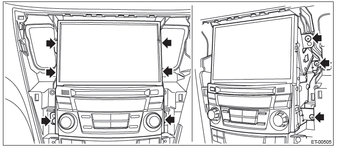 Subaru Outback. HVAC System (Heater, Ventilator and A/C)