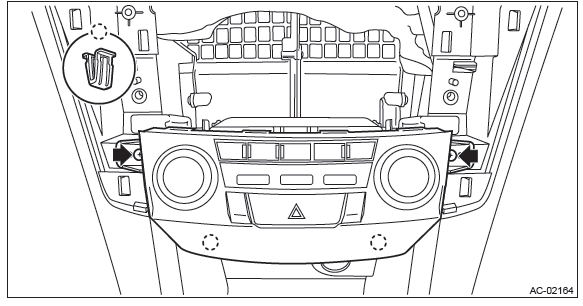 Subaru Outback. HVAC System (Heater, Ventilator and A/C)