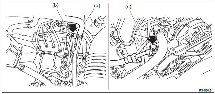 Subaru Outback. Front Suspension