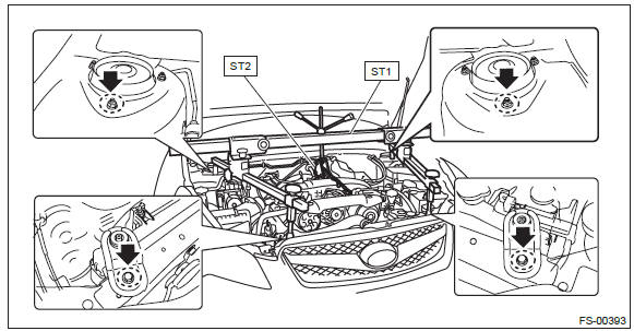 Subaru Outback. Front Suspension