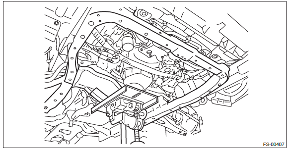 Subaru Outback. Front Suspension