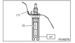 Subaru Outback. Front Suspension